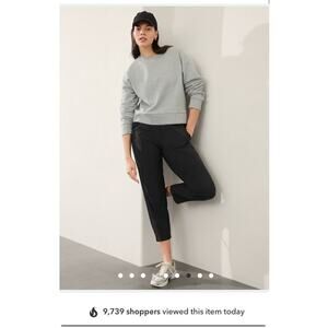 Athleta Brooklyn Ankle Jogger Gorpcore Pant Quick Dry Side Stripe Black Various